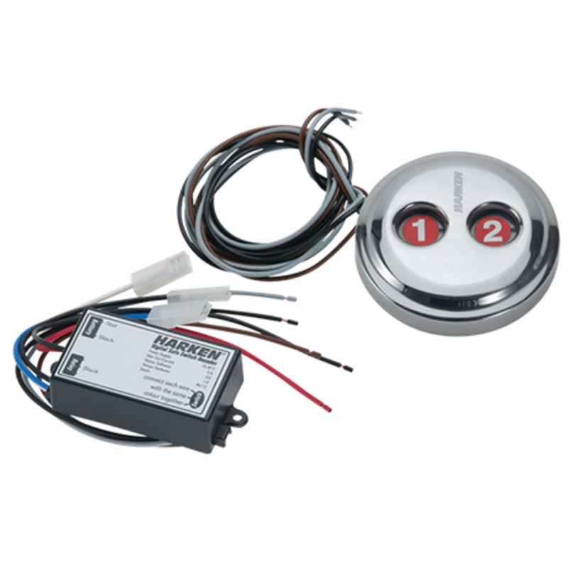 Harken Digital System Switch AFT Stainless Steel – Dual – Icon Version1 (1-2)
