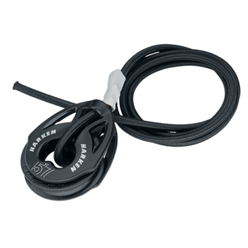 Harken Reflex Furling 57 mm Carbo T2 Stanchion-Mount Bungee Lead Block