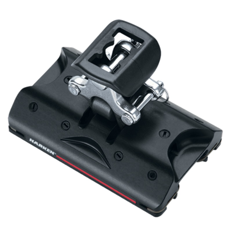 Harken 27 mm Midrange CB Traveler Car  Stand-Up Toggle, Control Tangs