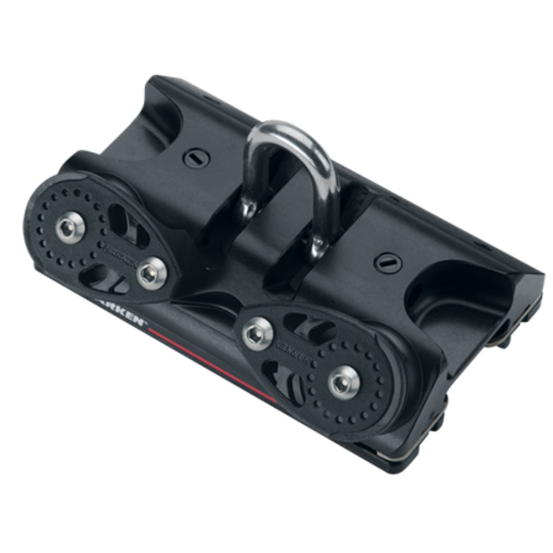 Harken 32 mm Big Boat CB Traveler Car  Forged Shackle, 2:1