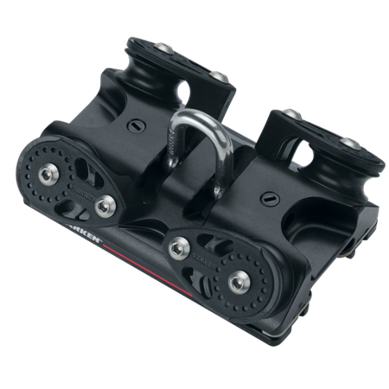Harken 32 mm Big Boat CB Traveler Car  Forged Shackle, 4:1