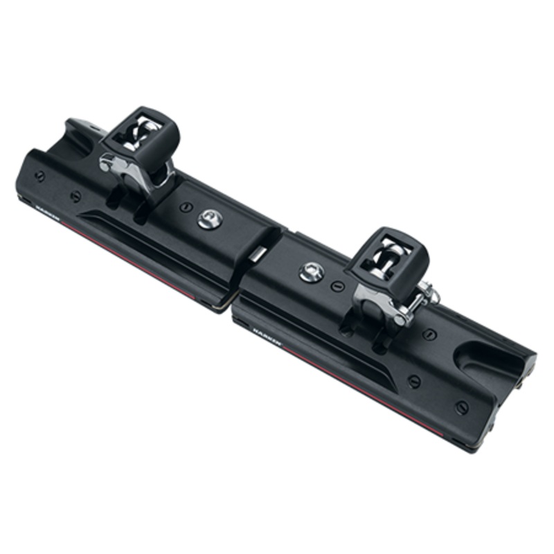 Harken High-Load 32 mm Double Big Boat CB Traveler Cars  Double Stand-Up Toggle, Control Tangs