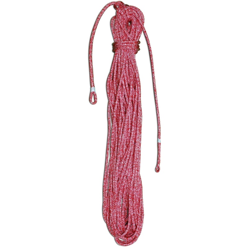 8mm Polyester Halyard / Sheet|10 Metres|15 Metres|20 Metres|25 Metres|30 Metres|35 Metres|40 Metres|45 Metres|50 Metres|None|Chafe Protected Soft Shackle|Chafe Protected Dog Bone Loop|Wichard HR Key Pin Shackle w/ Bar|Wichard Captive Pin Thimble Shackle|W