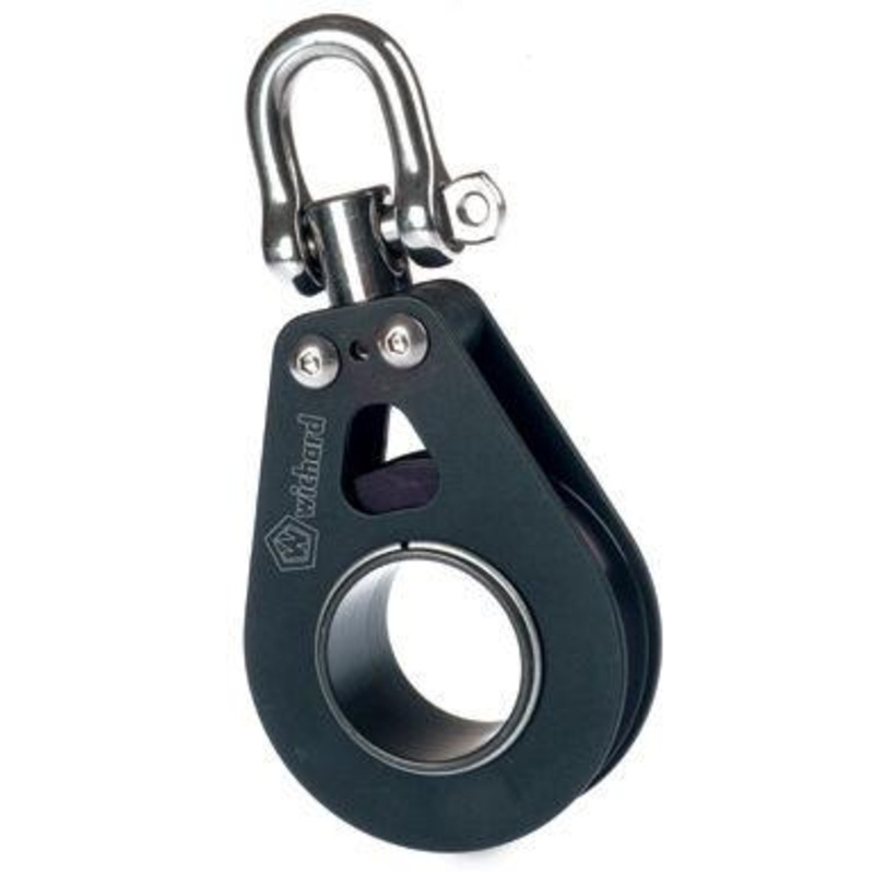 Roller Block Dia.30 Delrinsingle Swivel Head