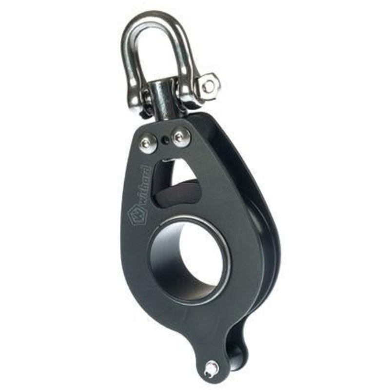 Roller Block Dia.40 Alu.Single Swivel Head W/Becket