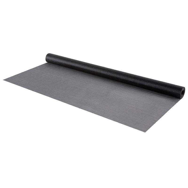 M-D 14135 Screen Mesh, 7 ft L, 3 ft W, Charcoal