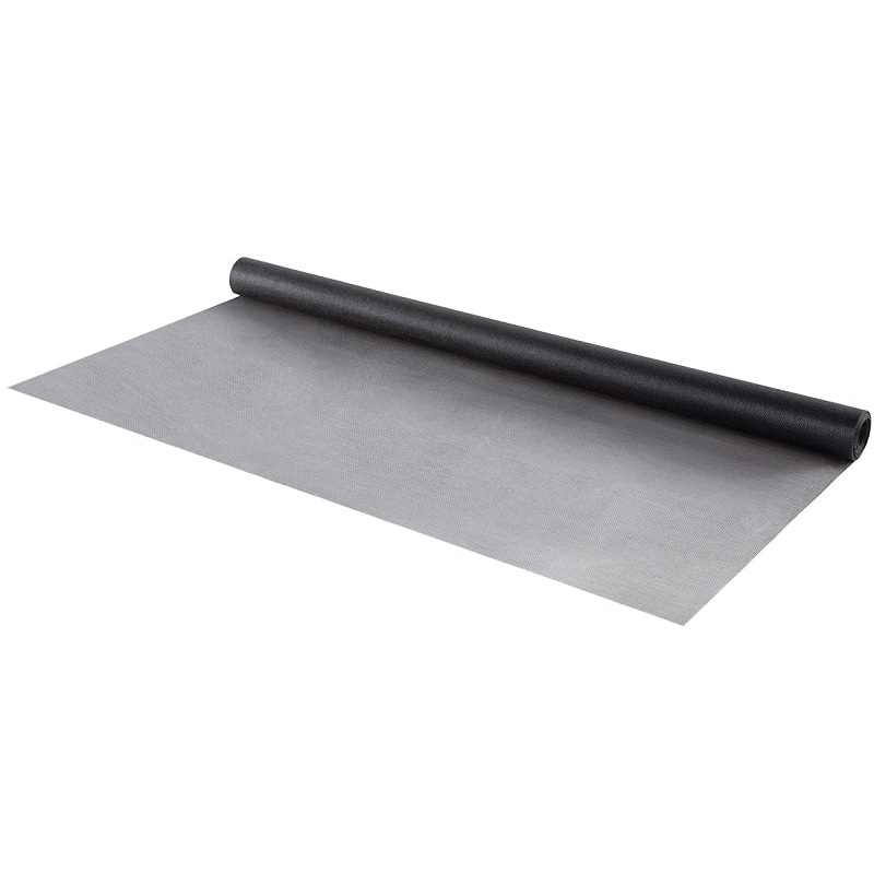 M-D Standard Series 14125 Screen Mesh, 100 ft L, 48 in W, Fiberglass, Charcoal