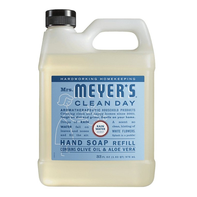 Mrs. Meyer’s 11216 Hand Soap Refill, Liquid, 33 fl-oz, Compositions: Water, Sodium Methyl 2-Sulfolaurate