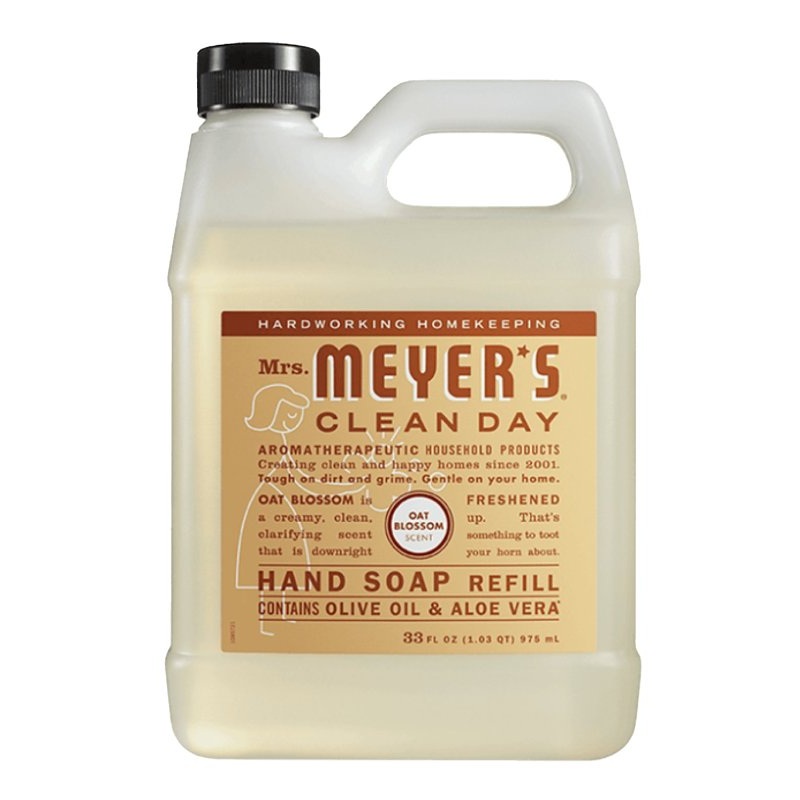 Mrs. Meyer’s 11330 Hand Soap Refill, Liquid, 33 fl-oz, Compositions: Sodium Methyl 2-Sulfolaurate