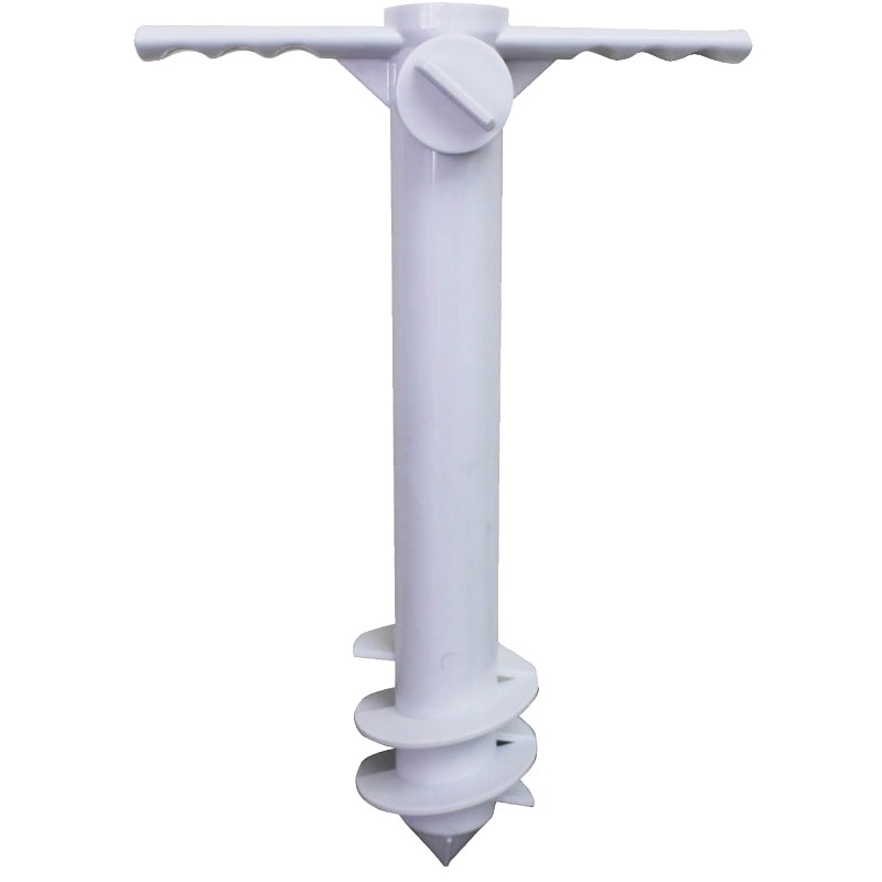 Caribbean Joe SA-32 Umbrella Sand Anchor, 14.88 in L, ABS Plastic