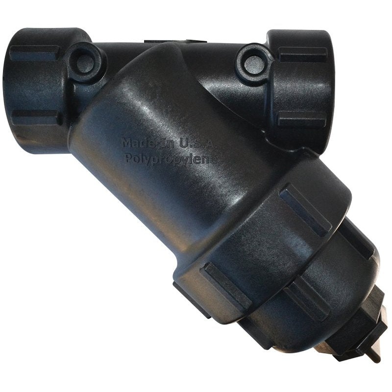 Banjo LS200-80 Y-Strainer, 9-7/8 in L, 80 Mesh, Fiberglass