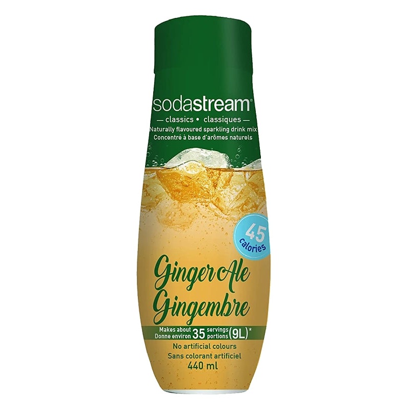 Sodastream Classics 1424201012 Soda Drink Mix, Water, Ginger Ale, 14.9 fl-oz Bottle