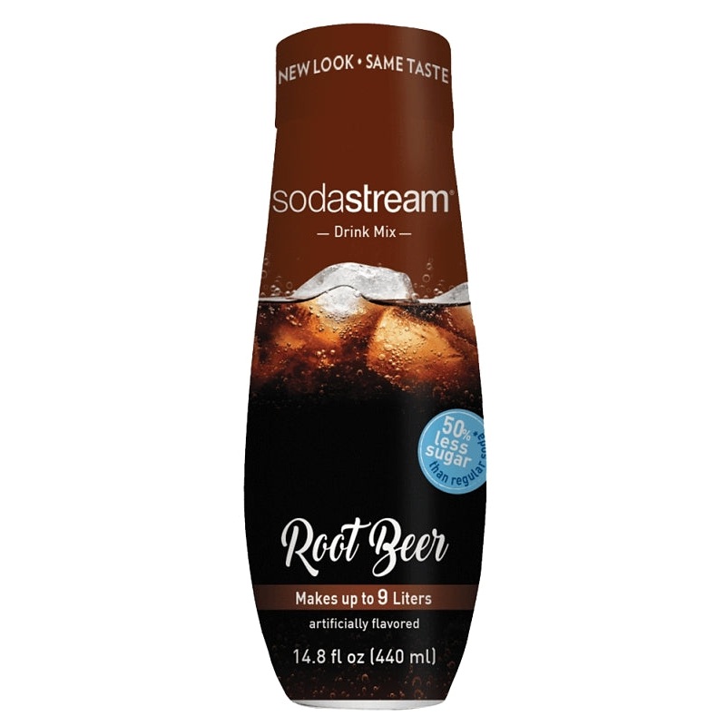 Sodastream Classics 1424203012 Soda Drink Mix, Water, Root Beer, 14.9 fl-oz Bottle