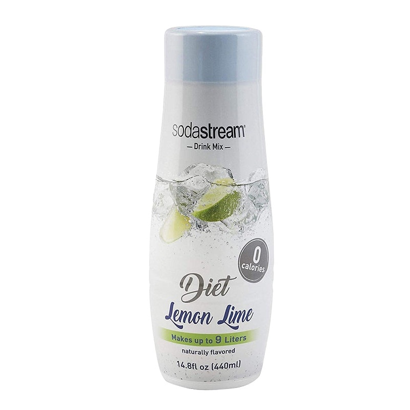 Sodastream Classics 1424227012 Soda Drink Mix, Water, Diet Lemon Lime, 14.9 fl-oz Bottle