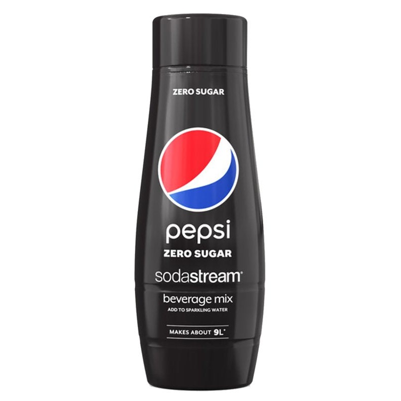 Sodastream 1924202011 Zero Sugar Beverage Mix, Water, Pepsi, 14.9 fl-oz Bottle