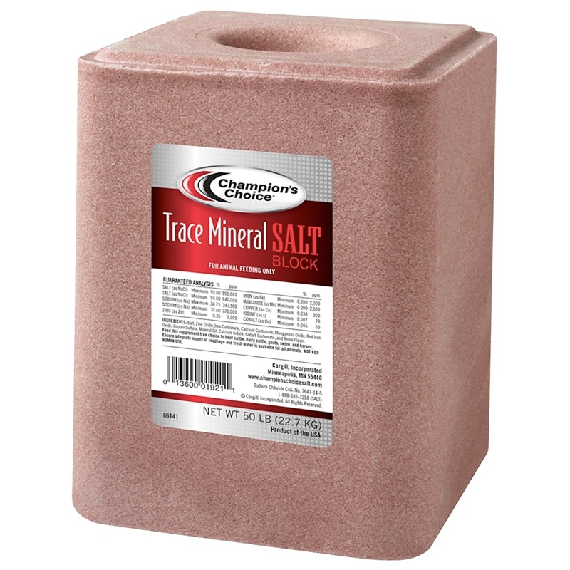 Cargill 100012624 Trace Mineral Salt, 50 lb