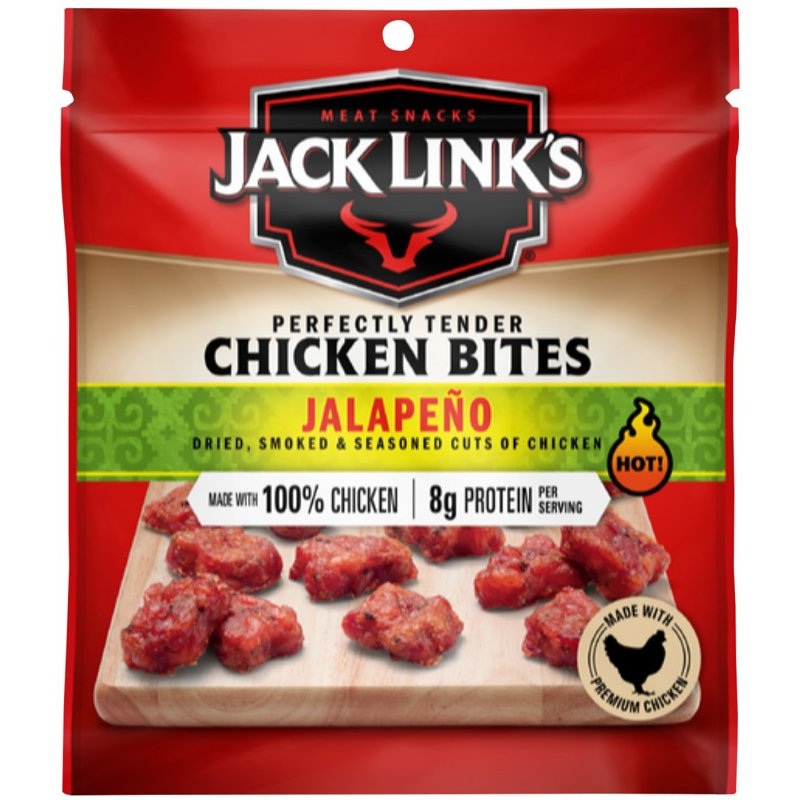 Jack Link’s 10000038811 Chicken Tender Bites, Jalapeno, 2.85 oz