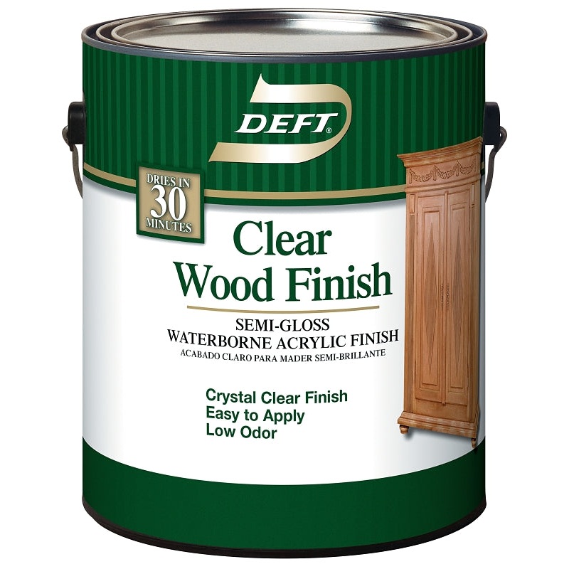 108-01 CLEAR WOOD S-GLOSS GAL