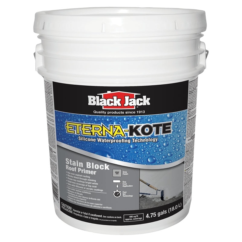 Black Jack 5587-7-30 Roof Primer, Blue, 5 gal Pack, Liquid