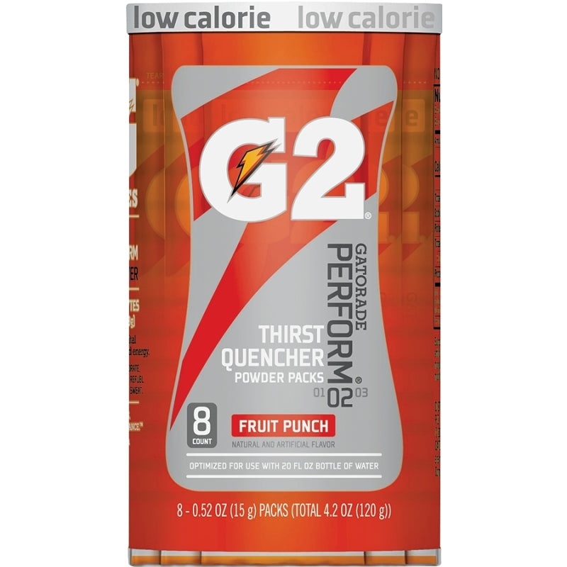 Gatorade 13166 Thirst Quencher Instant Powder Sports Drink Mix, Powder, Fruit Punch Flavor, 1.34 oz Pack