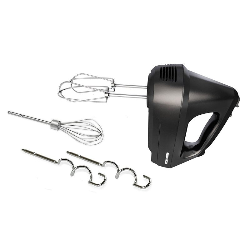 Black+Decker MX3200B Hand Mixer with Turbo Boost, 120 V, 250 W, 6-Speeds, Black