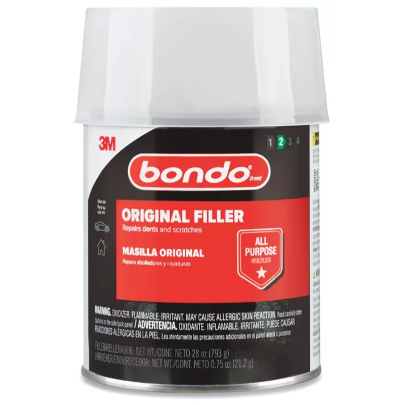 3M 20052 Putty, Gray, 1 qt Can
