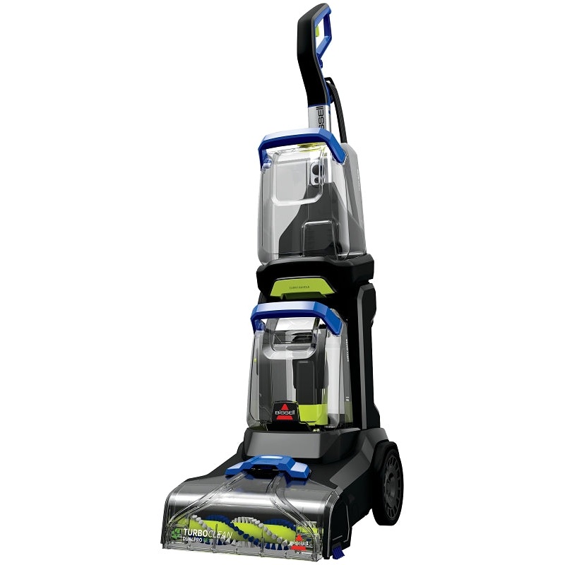Bissell TurboClean Pet XL Series 3738 Upright Carpet Cleaner, 1 gal Tank, 10 in W Cleaning Path