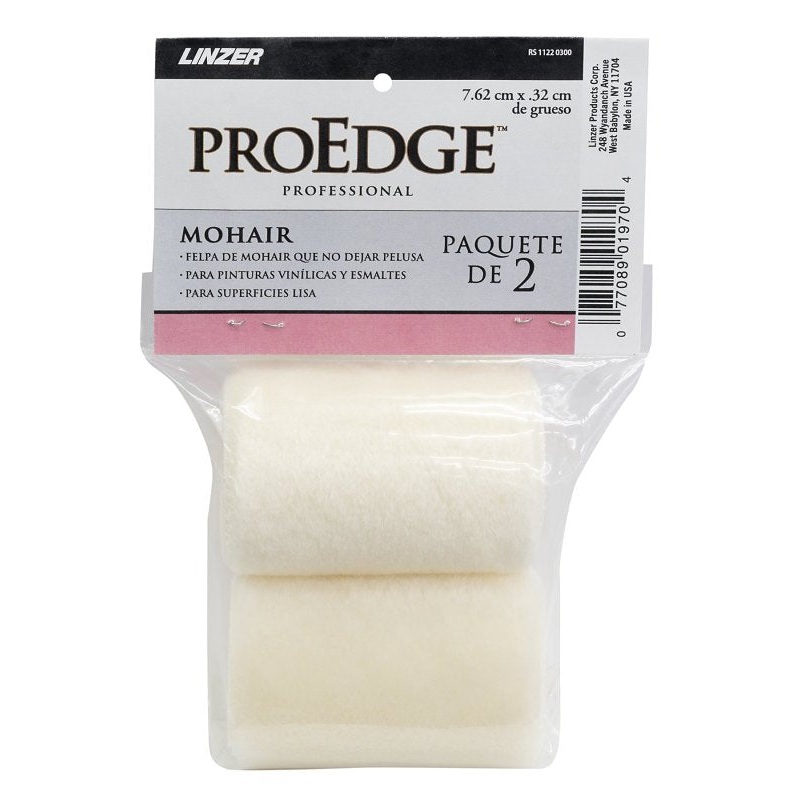 Linzer RS 1122-0300 Roller Cover, 3/16 in Thick Nap, 3 in L