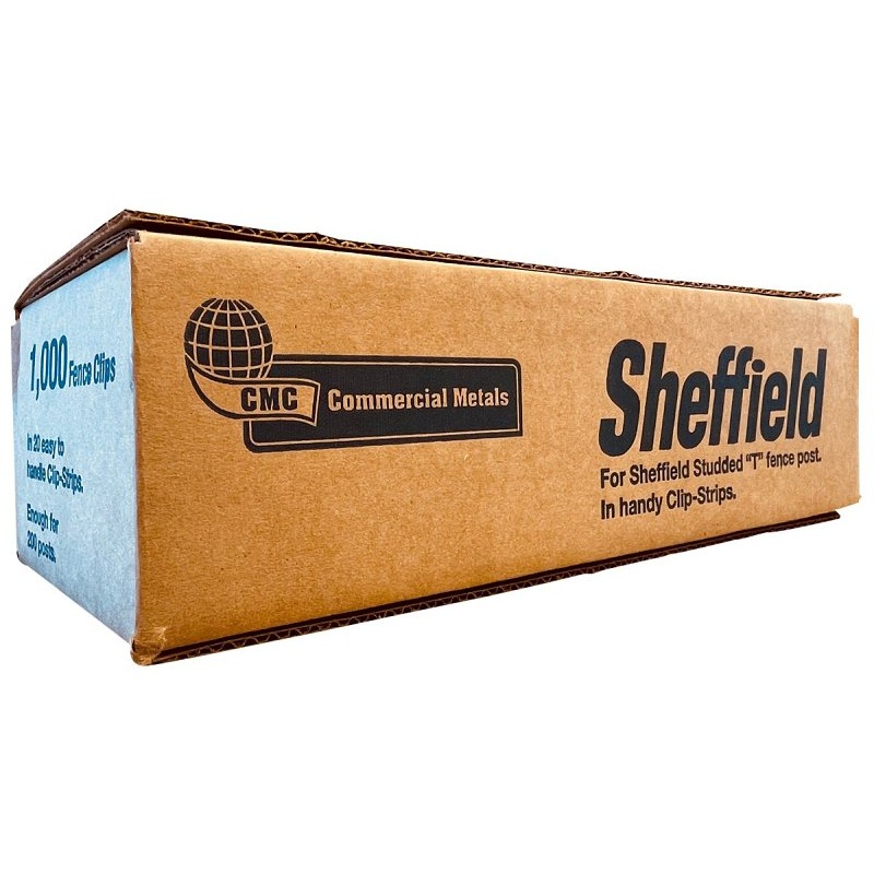 Sheffield 30052446 T-Post Box Clip Strip