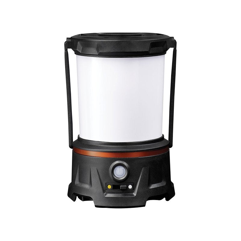Coast EAL40R Rechargeable Lantern, Alkaline Battery, Battery, 2500 Lumens, 93 hr Max Runtime, Black