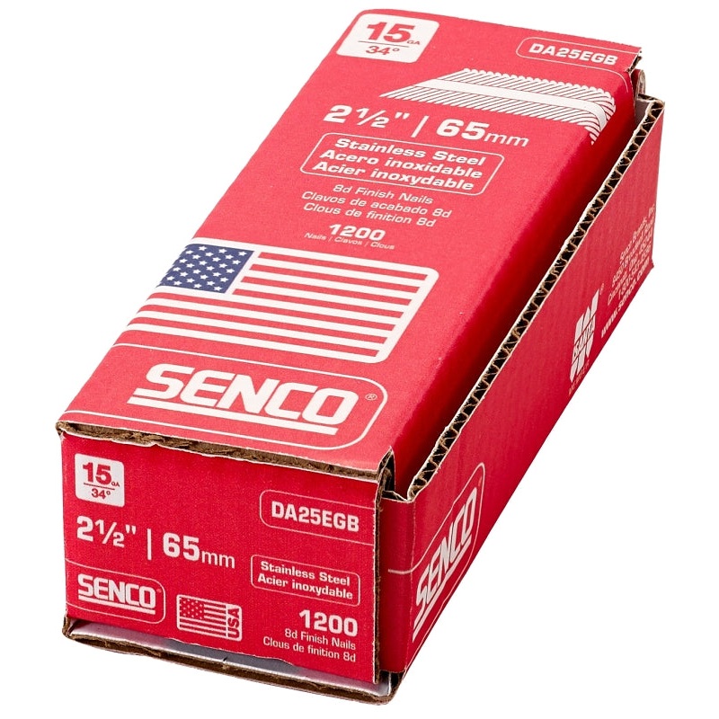 DA25EGBR/DA25EGB 2-1/2 BRAD SS
