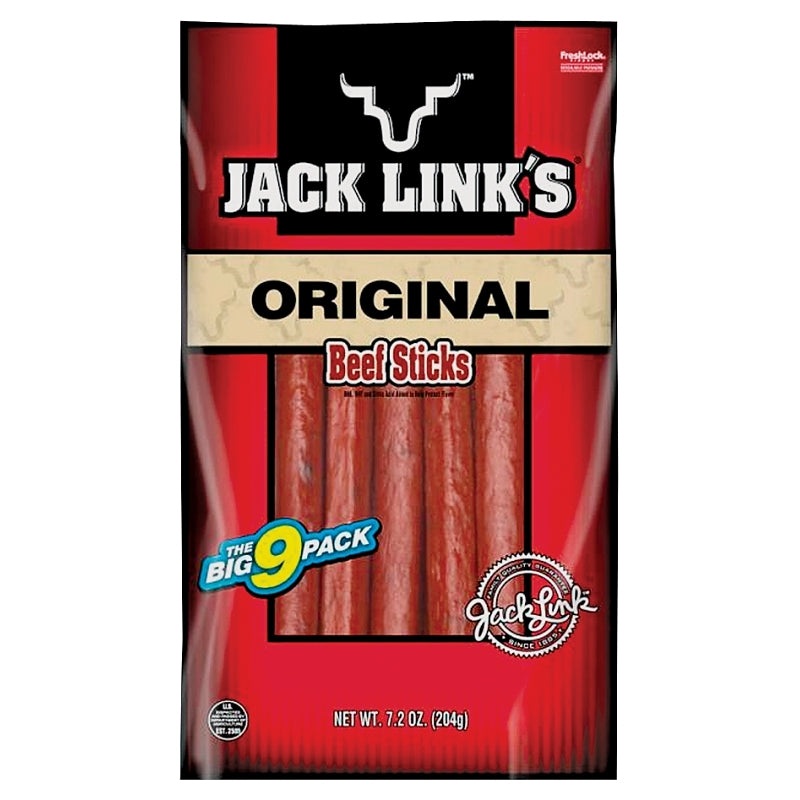 Jack Link’s 89219 Snack, Stick, Original, 7.2 oz