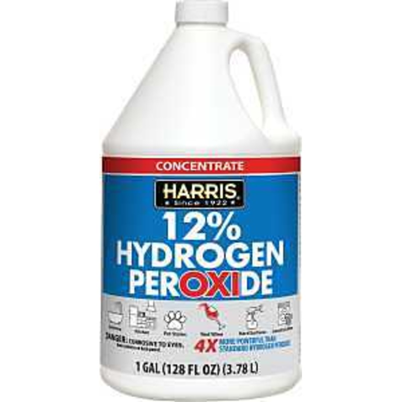Harris HP12-128 All-Purpose Cleaner, 128 oz, Liquid, Pungent, Clear