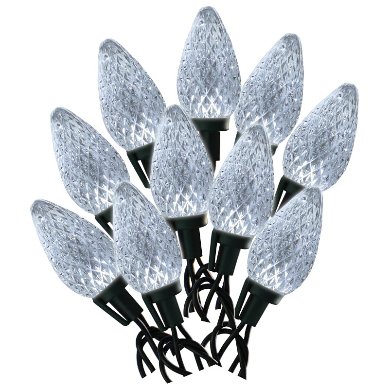 Hometown Holidays W11L1965 Light Set, Christmas, 120 V, 3.6 W, 20-Lamp, Warm White Lamp, 25,000 hr Average Life