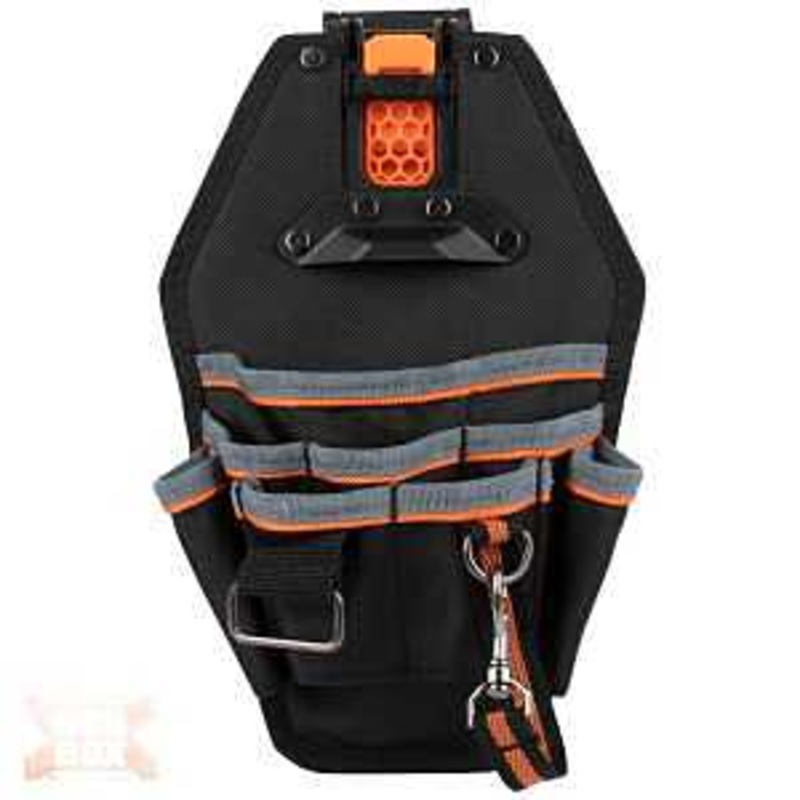 Klein Tools MODbox 55832MB Tool Pouch, 120 cu-in, 8-Compartment, Nylon, Black