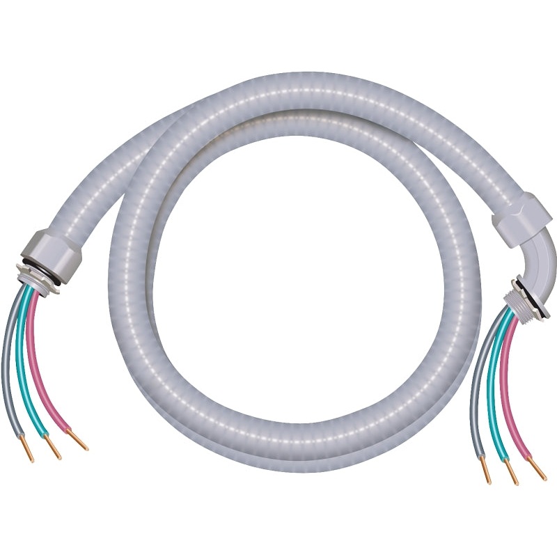 Southwire 55189301 Flexible Whip, 10 AWG Cable, Copper Conductor