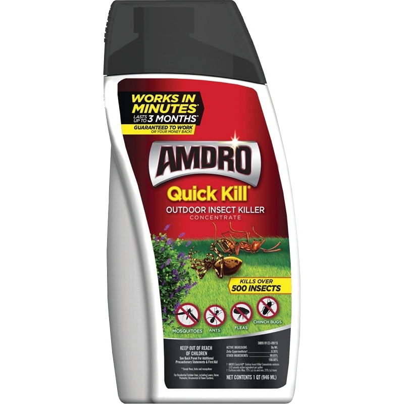 Amdro QUICK KILL 100522992 Outdoor Insect Killer, Liquid, 32 oz
