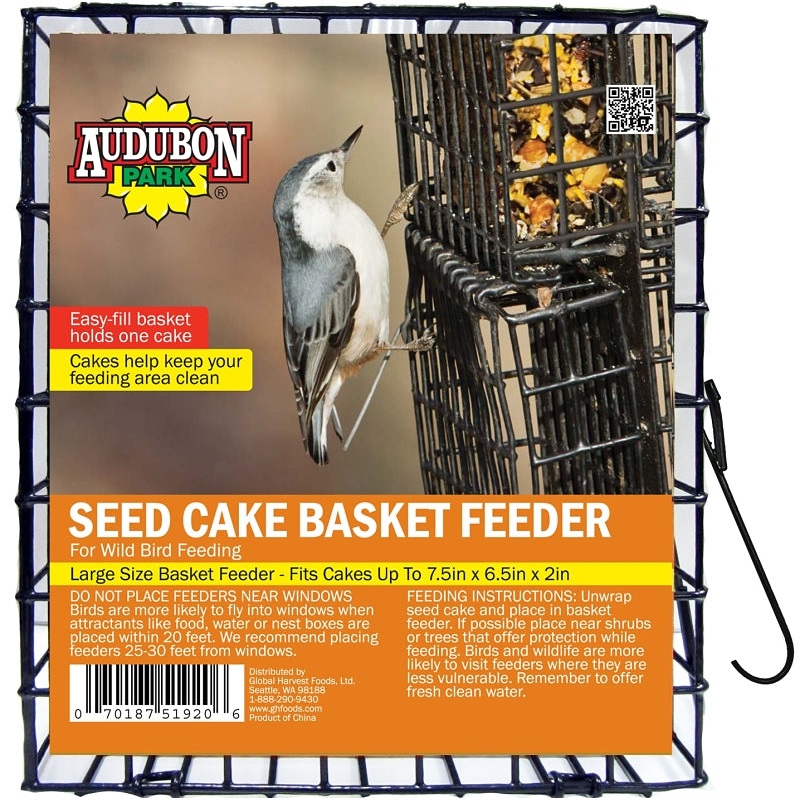 Audubon Park 11236 Seed Cake Basket Feeder