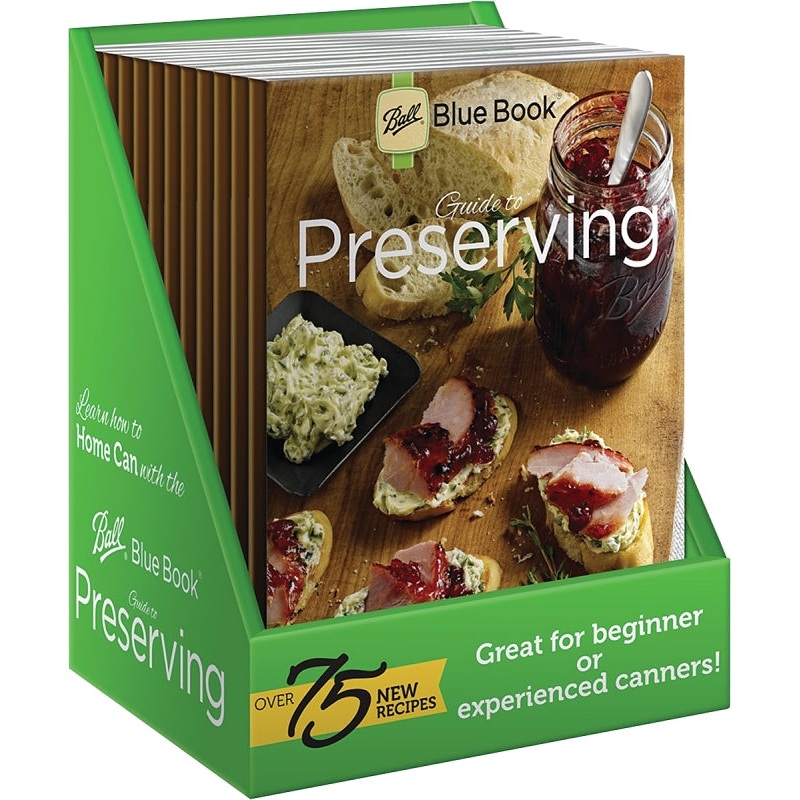 Ball Blue Book 2194619 Recipe Book, Guide to Preserving, Paperback Binding, 200-Page