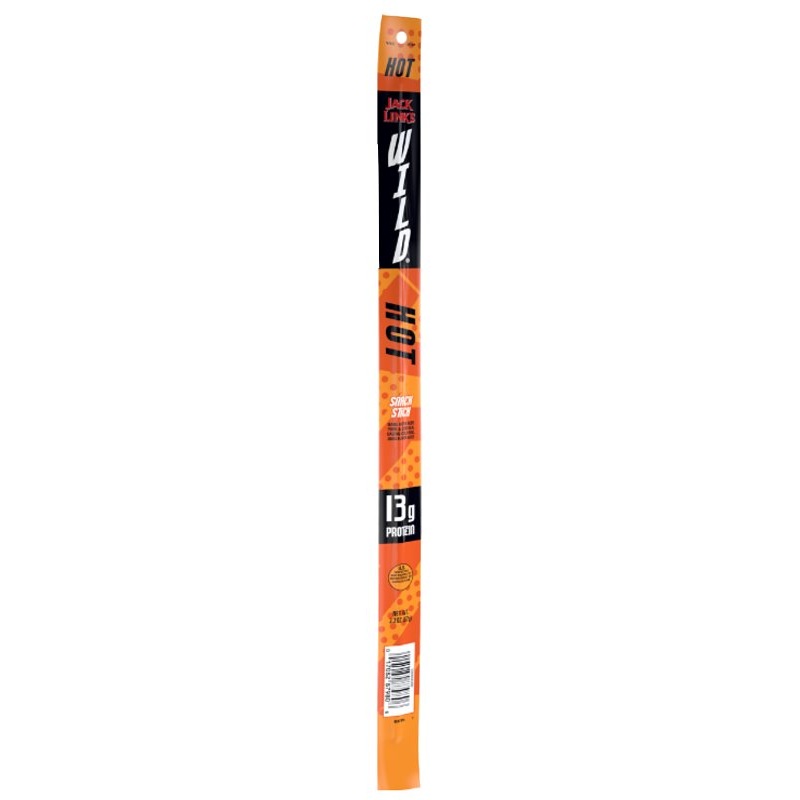 Jack Link’s Wild 10000012183 Snack Stick, Hot, 2.2 oz