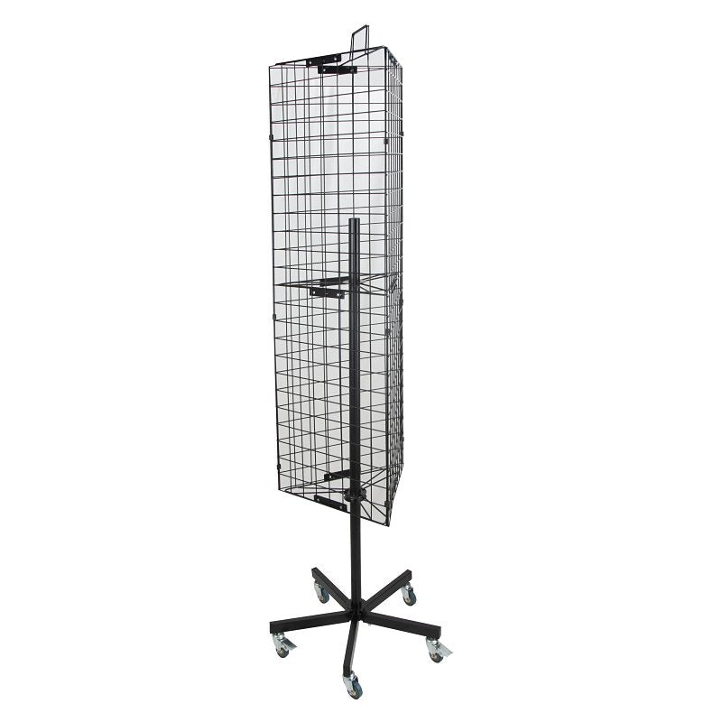 ProSource DR1101 Display Rack, Steel, Black