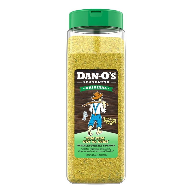 DAN-O’S Seasoning DO20-1PK Seasoning, Original, 20 oz Bottle
