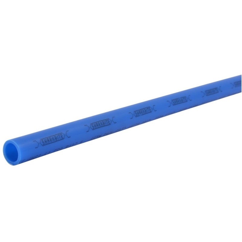 SharkBite U860B10 Pipe, 1/2 in OD, 10 ft L, PEX-B, Polyethylene, Blue
