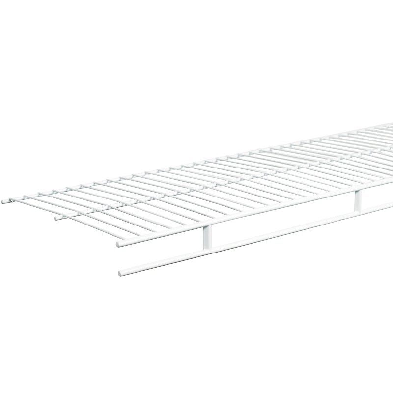 ClosetMaid 1361 Wire Shelf, 60 lb, 1-Level, 12 in L, 72 in W, Steel, White
