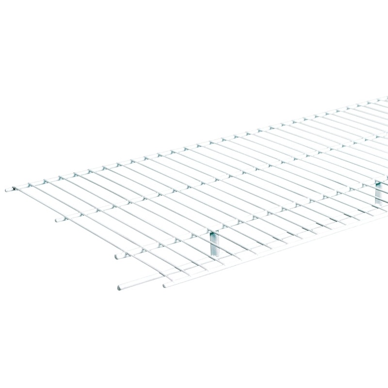 ClosetMaid 37305 Wire Shelf, 100 lb, 1-Level, 16 in L, 144 in W, Steel, White