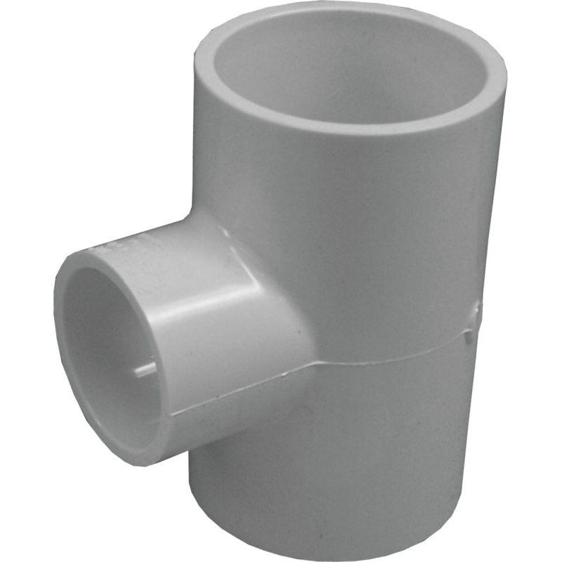 IPEX 035808 Reducing Tee, 2 x 2 x 1 in, Socket x Socket x Socket, PVC, SCH 40 Schedule