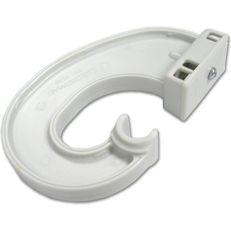 ClosetMaid 5655 Universal Rod Support, Resin, White