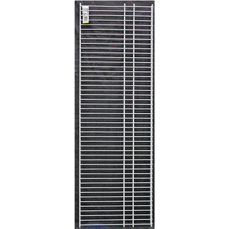 ClosetMaid SuperSlide 4726 Wire Shelf, 50 lb, 1-Level, 16 in L, 48 in W, Steel, White