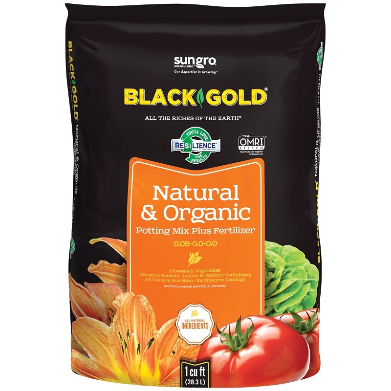 sun gro 1402040 1 CFL P Series Potting Mix, 70 Bag, 1 cu-ft Coverage Area, Granular, Brown/Earthy