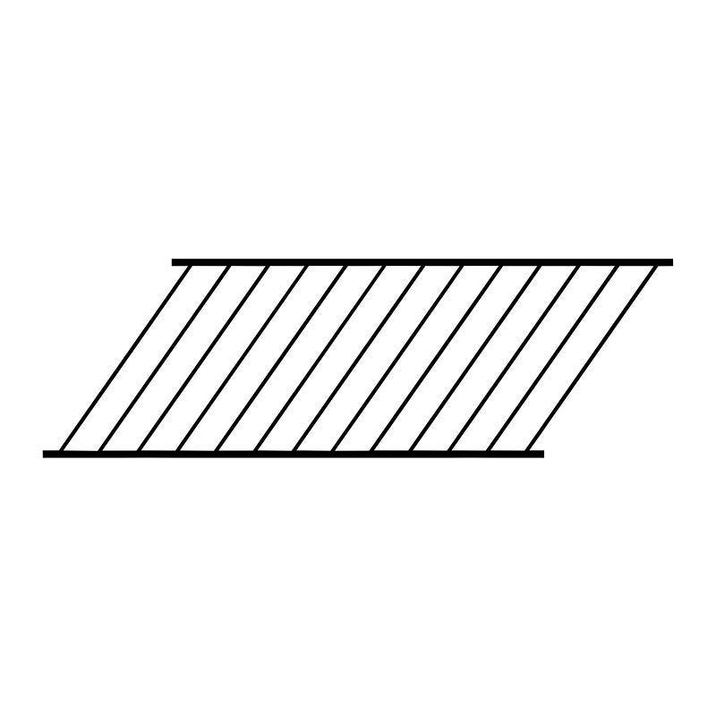 DSR3470-STB STAIR RAILING 72IN